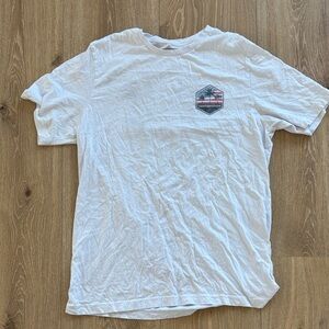 Travis Matthew White Short Sleeve Crew Neck Tee